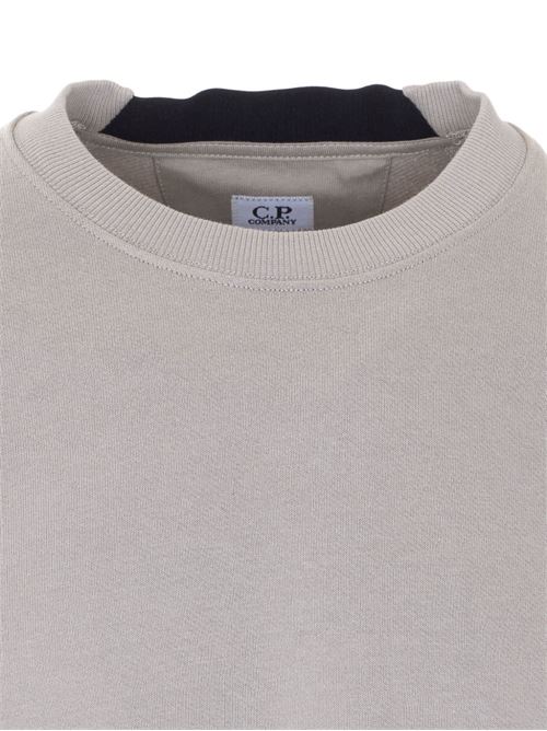 Felpa uomo girocollo grigia CP COMPANY | 20CMSS713A005086W904